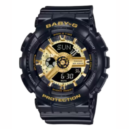 Casio Baby-G BA-110X-1A Black Resin Band Women Sports Watch